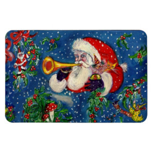 IMÁN NAVIDAD NOCHE / SANTA BUGLER