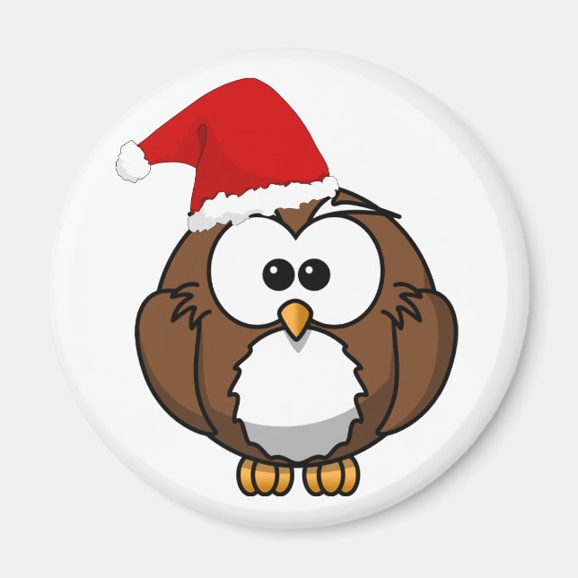 Imán Navidad Owl Magnet (Frente)