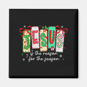 Imán Navidad Xmas Jesús Es La Razón De La Temporada