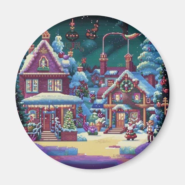 Imán Navidades 4. (Frente)