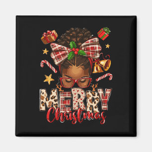 Imán Navidades afroamericanas mamá negra africana