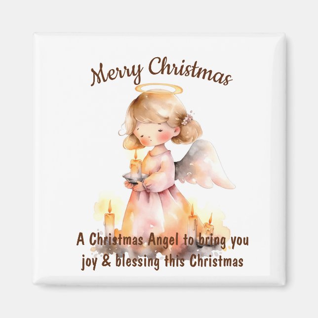 Imán Navidades Angel Blessing (Frente)