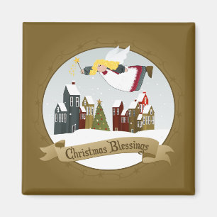 Imán Navidades Ángel Magnets