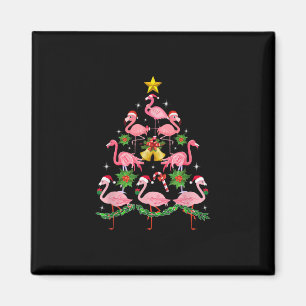 Imán Navidades - Árbol de Navidad de flamenco