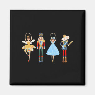 Imán Navidades Ballet Razonador Cute regalos de Navidad