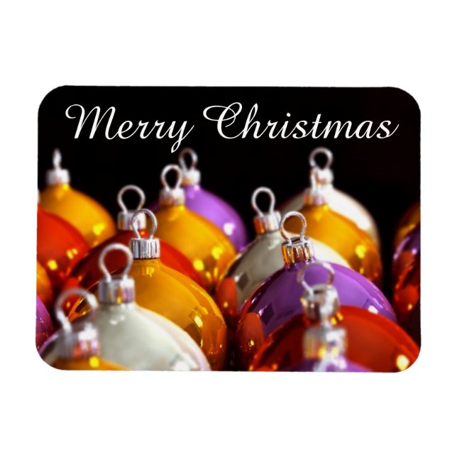 Imán Navidades Balls 2 Merry Christmas Magnet (Horizontal)