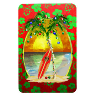 Imán Navidades Beach Sunset