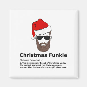 Imán Navidades Beart Funkle Divertida Definición de Tío