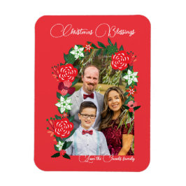 Imán Navidades bendiciendo la floral