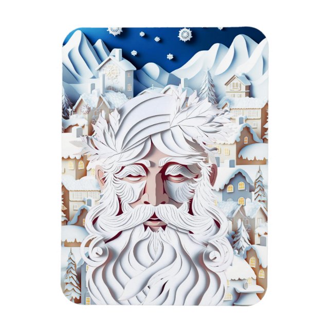 IMÁN NAVIDADES BLANCOS (Vertical)