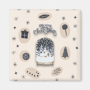 Imán navidades brillantes de holydays_2_a_2