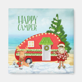 Imán Navidades Camper Magnet