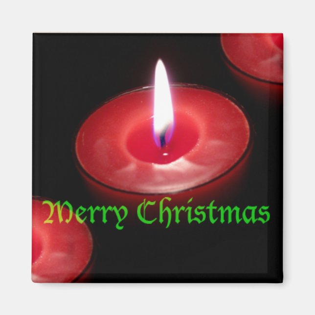 Imán Navidades Candle Magnet (Frente)