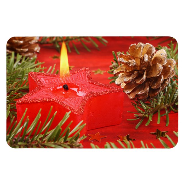 Imán Navidades Candle Premium Magnet (Horizontal)