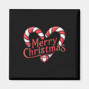 Imán Navidades Candy Cane - Feliz Navidad