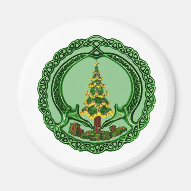 Imán Navidades Claddagh (Frente)