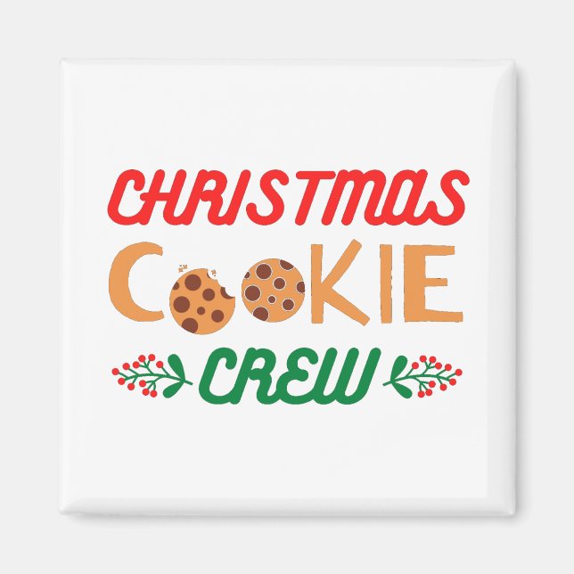 Imán Navidades Cookie Crew (Frente)