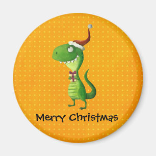 Imán Navidades cortos T-rex