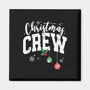 Imán Navidades Crew Funny Family Mating Group Xmas Pa