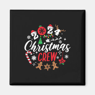 Imán Navidades Crew Xmas Iluminan Pajamas Familiares