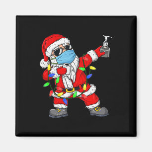 Imán Navidades Dabbing Santa Claus Xmas Chicas divertid