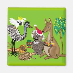 Imán Navidades de Australia