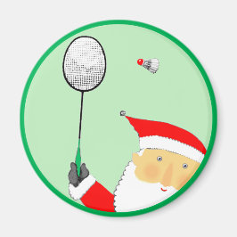 Imán Navidades de Badminton Stocking Stuffer