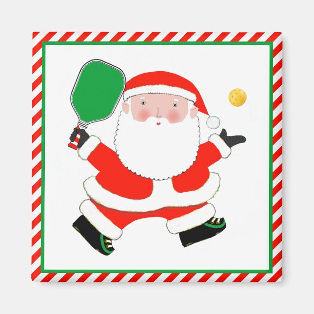 Imán Navidades de baloncesto aletean trajes (Frente)