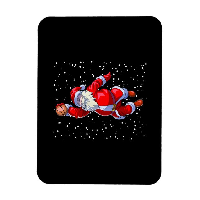 Imán Navidades de baloncesto hombres camisetas niños ba (Vertical)