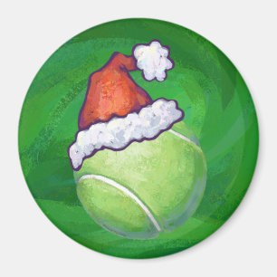 Imán Navidades de bolas de tenis Green