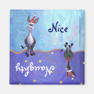 Imán Navidades de burro