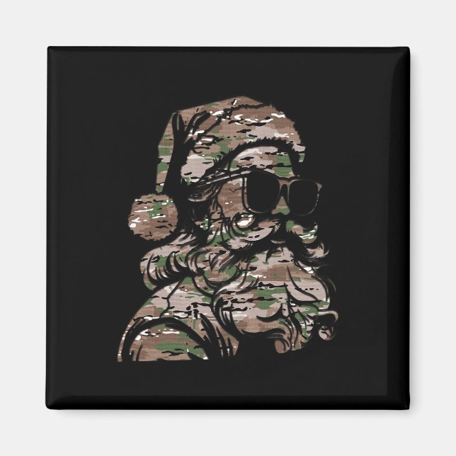 Imán Navidades de camuflaje Sungles Silhouette Multi Ca (Frente)