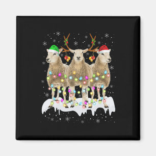 Imán Navidades De Cebollos De Rinos Con Noches De Diver