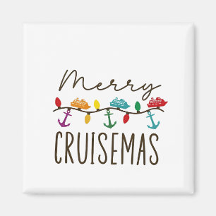 Imán Navidades de crucero con  de crucero de casamenter