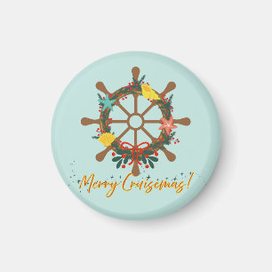 Imán Navidades de crucero Nautical
