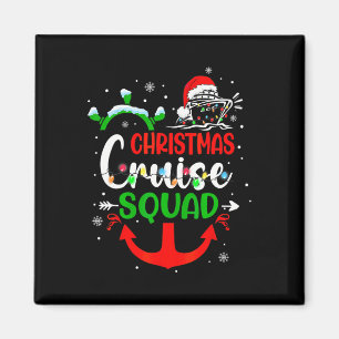 Imán Navidades de crucero para familias crucero crucero