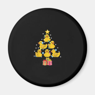 Imán Navidades de Duckie Quack, Árbol de Navidad de Duc