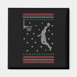 Imán Navidades de Dunking de Baloncesto Guay Sport Ugly