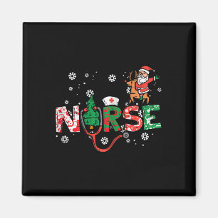 Imán Navidades de enfermería Santa Cute Xmas Invernal S
