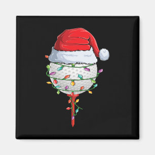 Imán Navidades de golf Pajama Fun Holiday Golf Ball San