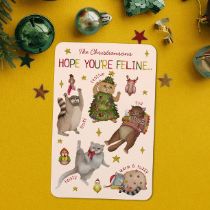Imán Navidades de gráfico de la gráfica de la sensación