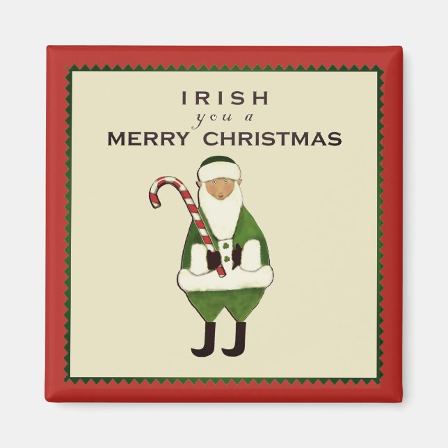 Imán Navidades de Irlanda (Frente)