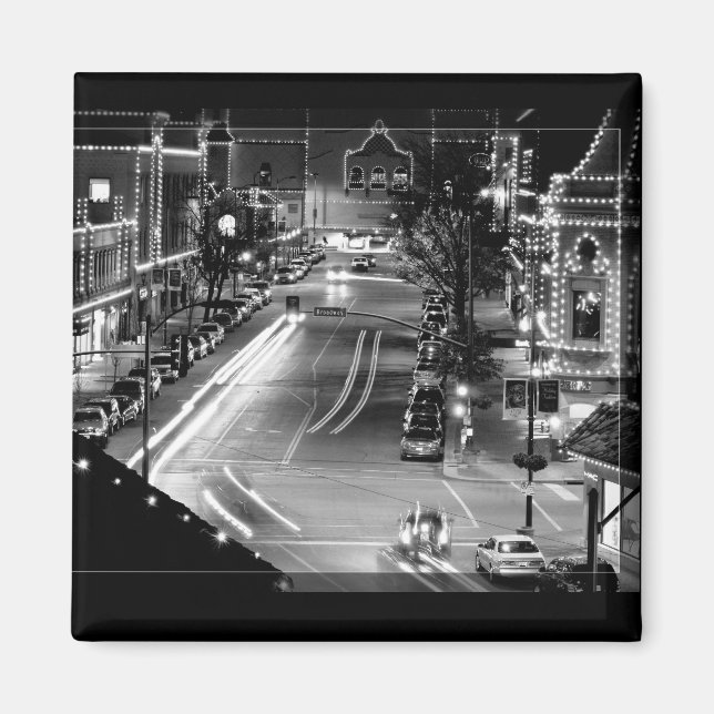 Imán Navidades de la ciudad (Frente)