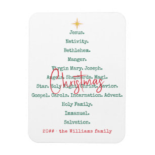 Imán Navidades de la Natividad Fe Cristiana Jesús Relig