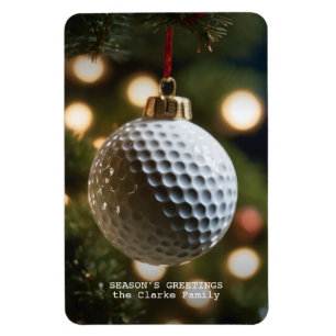 Imán Navidades de la temporada de golf