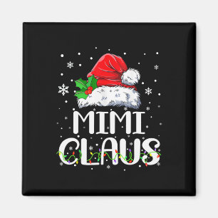 Imán Navidades de Mimi Claus Familia Pajama Matando Nav