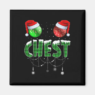 Imán Navidades de nueces de pecho coincidentes con cast
