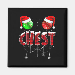 Imán Navidades de nueces de pecho Pareja de camisas coi
