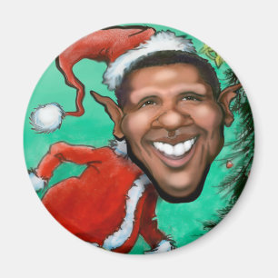 Imán Navidades de Obama