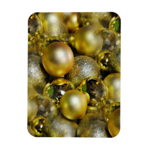 Imán Navidades de oro Baubles